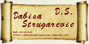 Dabiša Strugarević vizit kartica